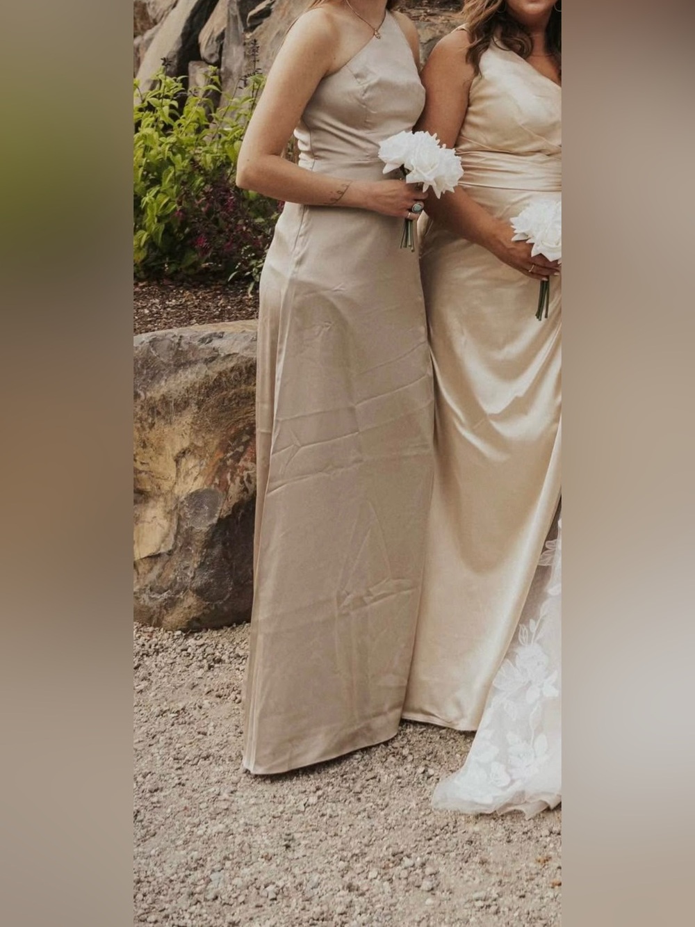 Champagne Bridesmaid Dress